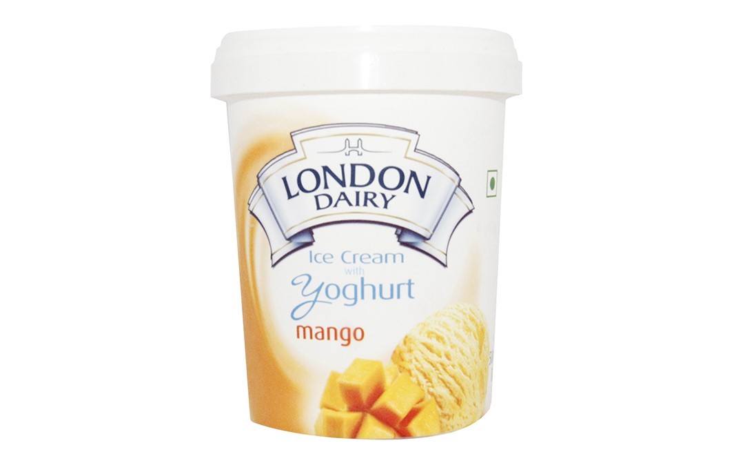 London Dairy Ice Cream with Yoghurt Mango   Cup  500 millilitre